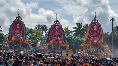Puri Jagannath Rath Yatra 2025 Live Updates Devotees Celebration, Wishes Photos Video News in Hindi