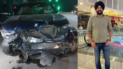 Delhi BMW Accident Serious injuries on head, face Navjot Singh hands and legs were broken words of cab driver