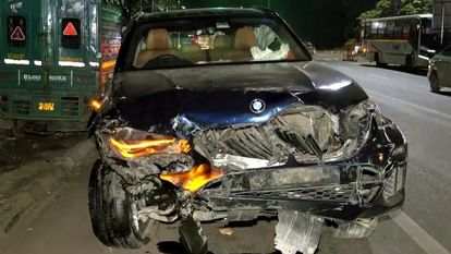 Delhi BMW Accident Serious injuries on head, face Navjot Singh hands and legs were broken words of cab driver
