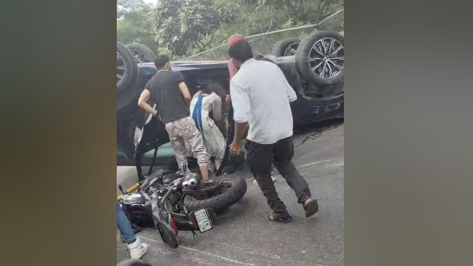 Delhi BMW Accident Serious injuries on head, face Navjot Singh hands and legs were broken words of cab driver