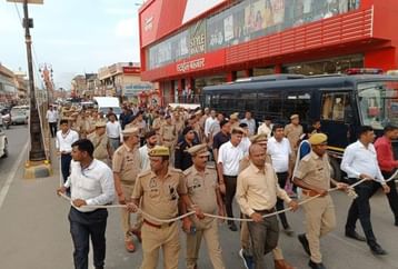 Gorakhpur News: Tight security for CM Yogi during Vijayadashami procession