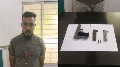 Major police action in Tikrapara, accused arrested with pistol and live cartridges in Raipur