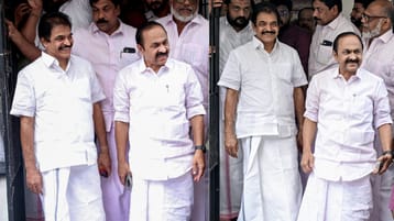 After a tussle for leadership the kerela Congress now sends a message of unity Satheesan and Venugopal meet
