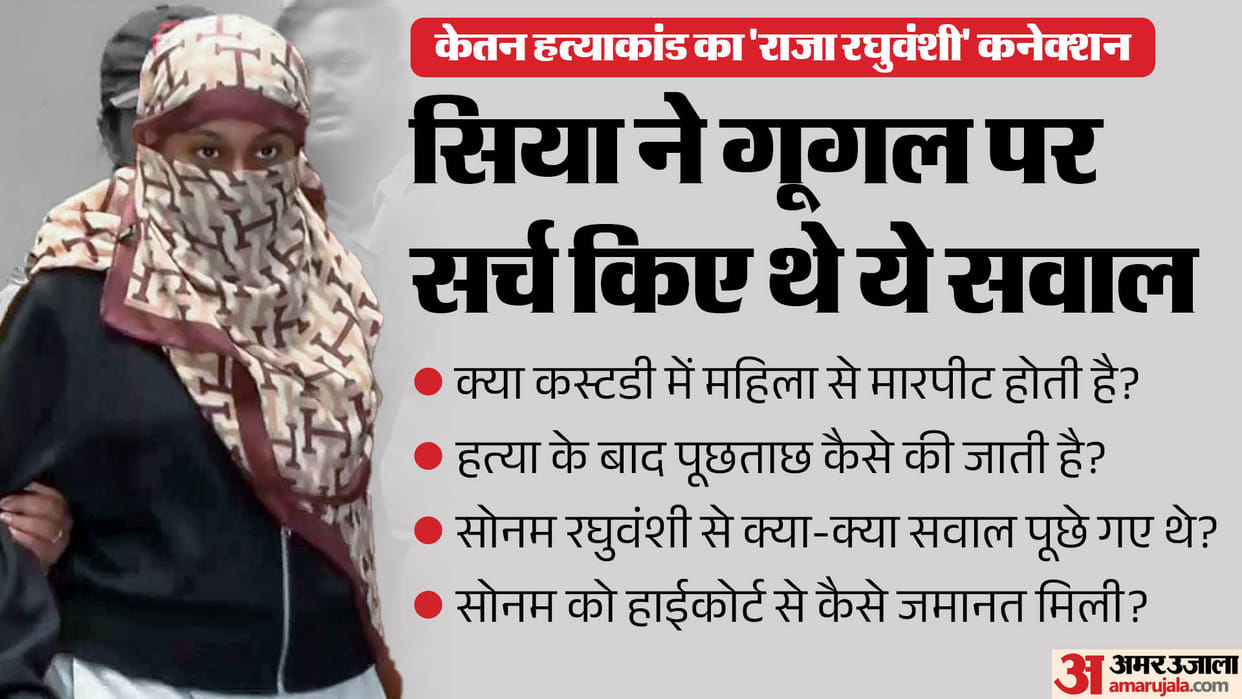 इंटरनेट पर क्या सर्च कर रही थी सिया?: दूसरे मोबाइल ने खोले खौफनाक राज, राजा रघुवंशी हत्याकांड से ये है कनेक्शन What was Siya searching for on internet? Second mobile reveals secret; connection with Raja Raghuvanshi murder